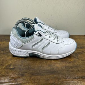 BioFit 940 Whitney Athletic Walking Sneakers‎ White Leather Womens Size